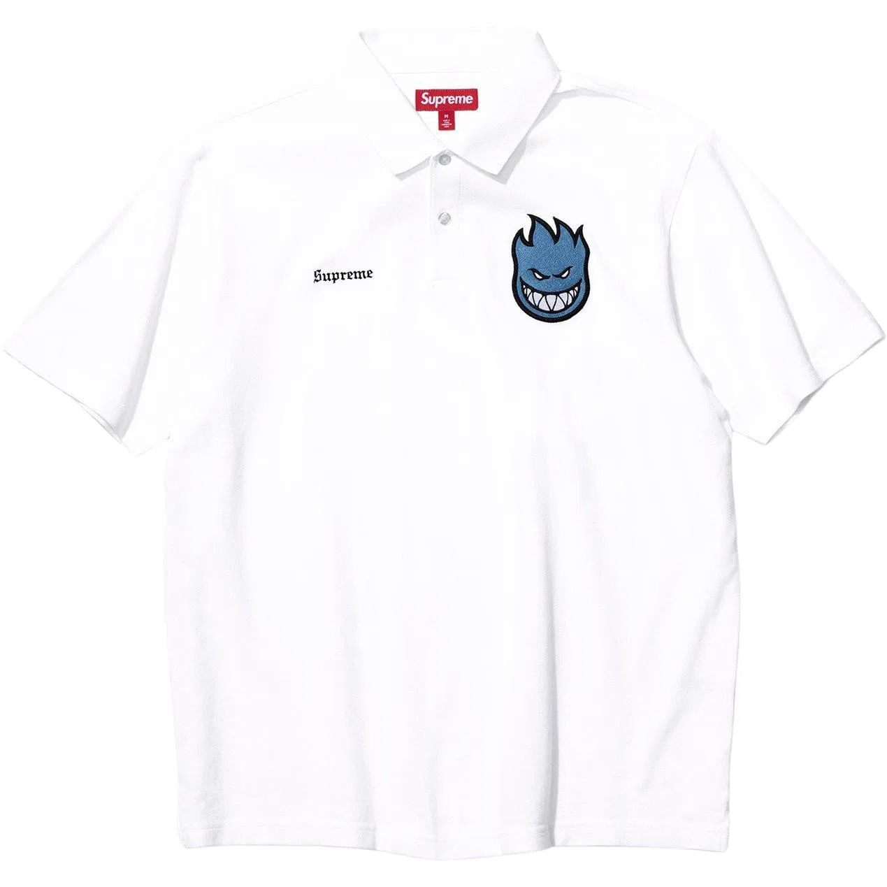 Поло X Spitfire унисекс, Supreme, Marine Blue — фото 3