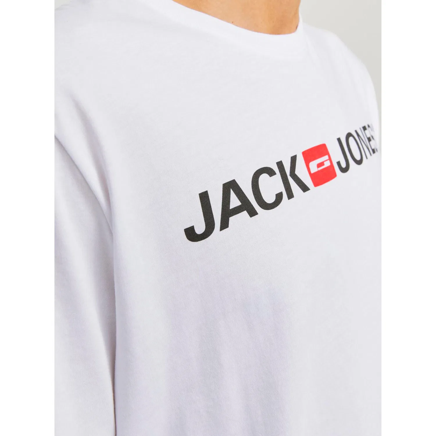 Детская футболка с принтом Jack & Jones, White — фото 4