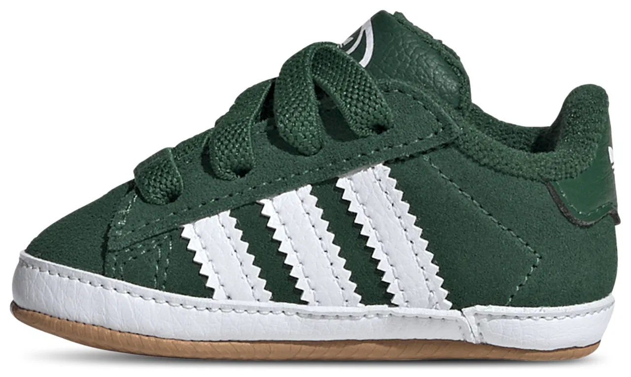 Кроссовки для мальчиков Campus 00s Crib Adidas, цвет Dark Green/White — фото 2
