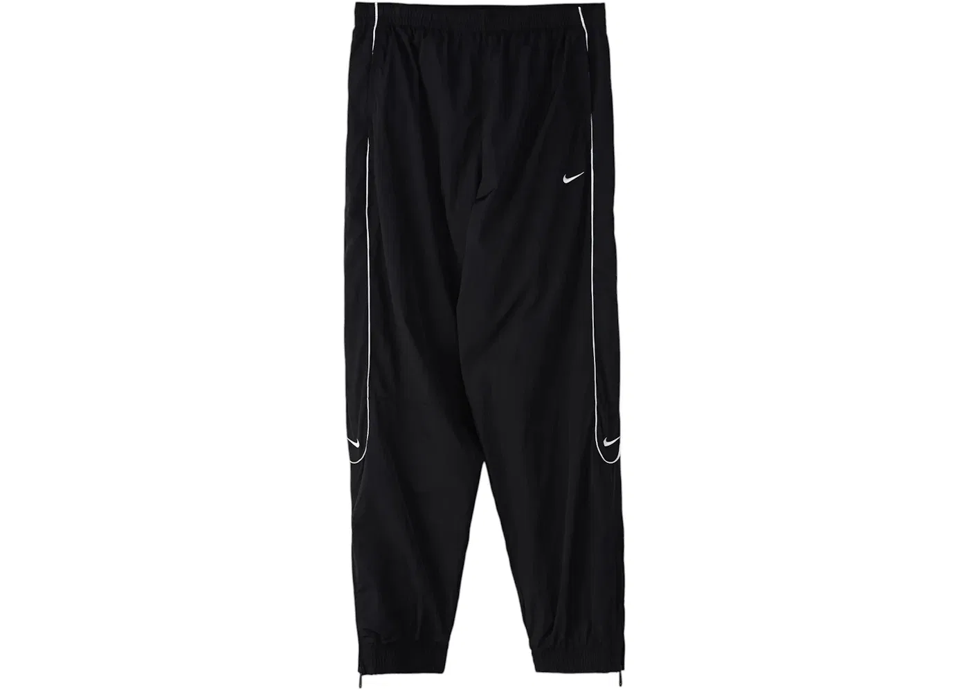 Мужской комплект спортивный Nike Nikelab Solo Swoosh Woven Tracksuit Jacket and Joggers Set, Black — фото 2