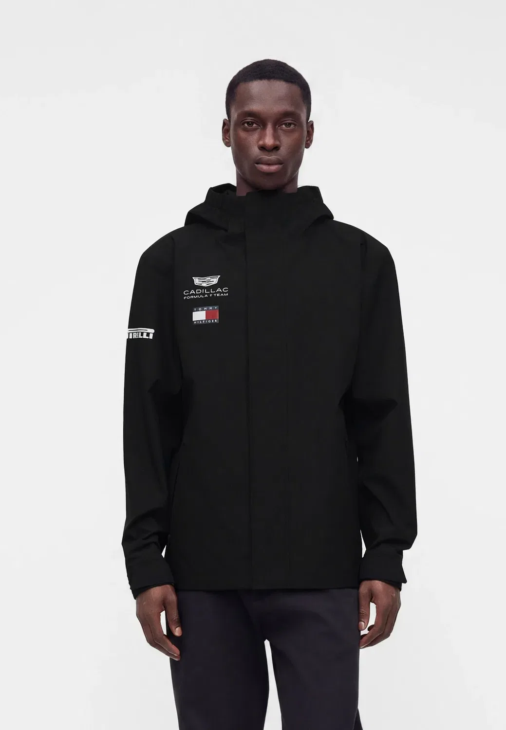 Реплика Cadillac x F1 - летняя куртка Tommy Hilfiger, Black — фото 3