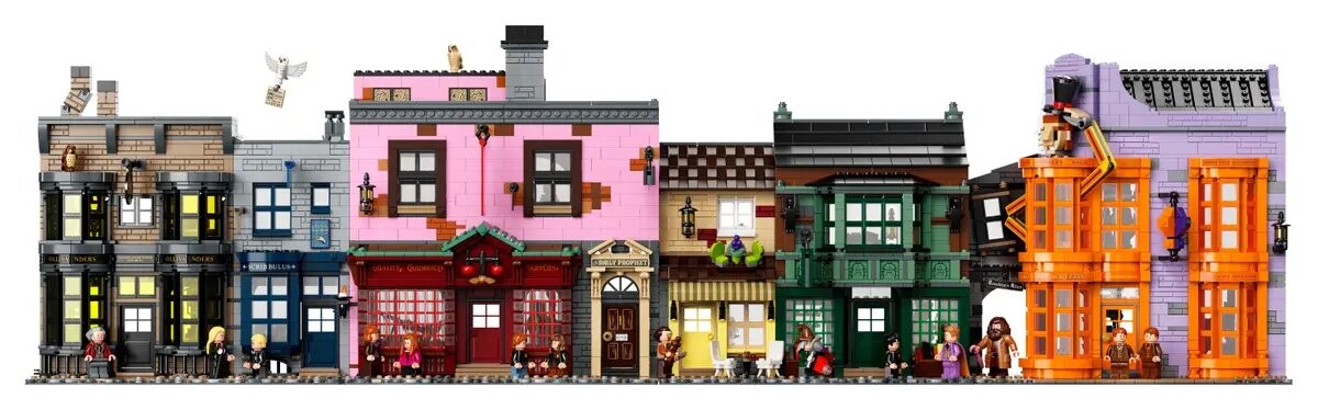 Конструктор Lego Harry Potter Diagon Alley 75978, 5544 деталей — фото 4