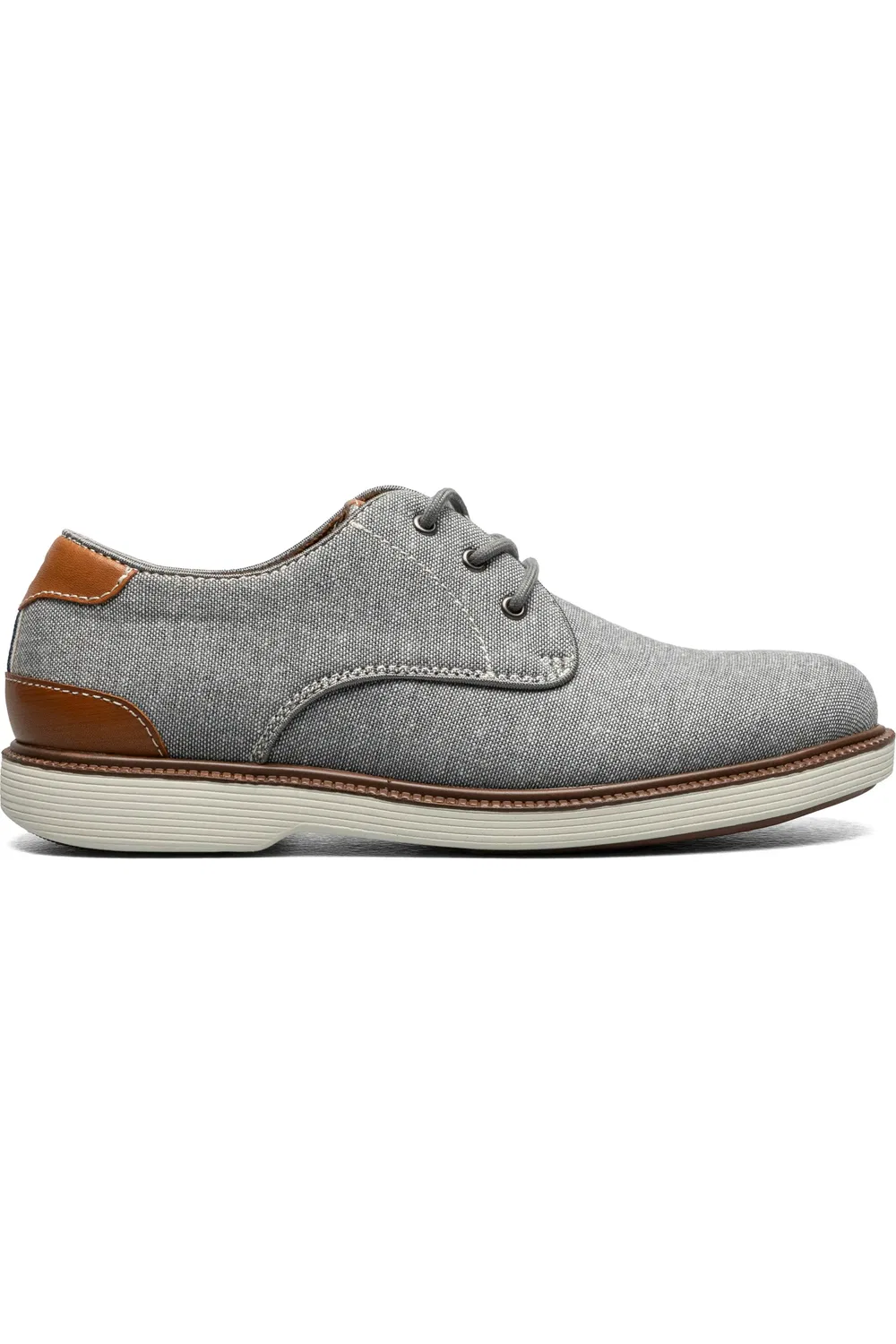 Детские туфли оксфорды на плоской подошве Highland Florsheim, серый — фото 2