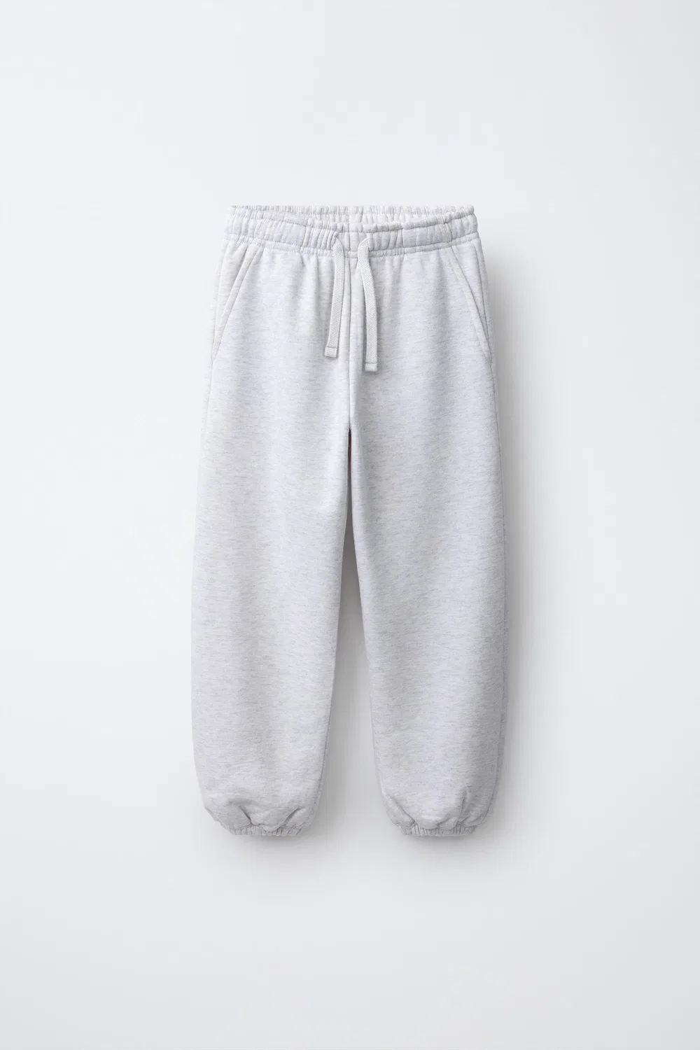 Плюшевые спортивные штаны ZARA, Grey marl