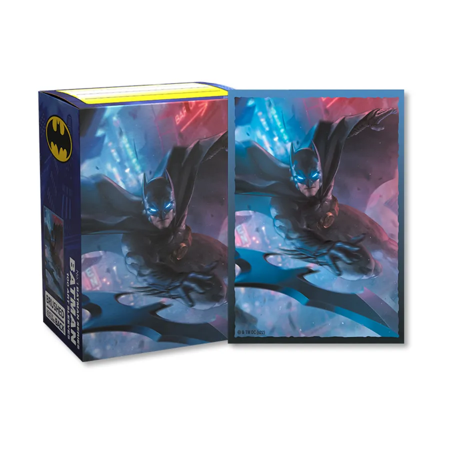 

Стандартные рукава с матовым рисунком — Бэтмен (100), Dragon Shield - Card Sleeves - Standard Art