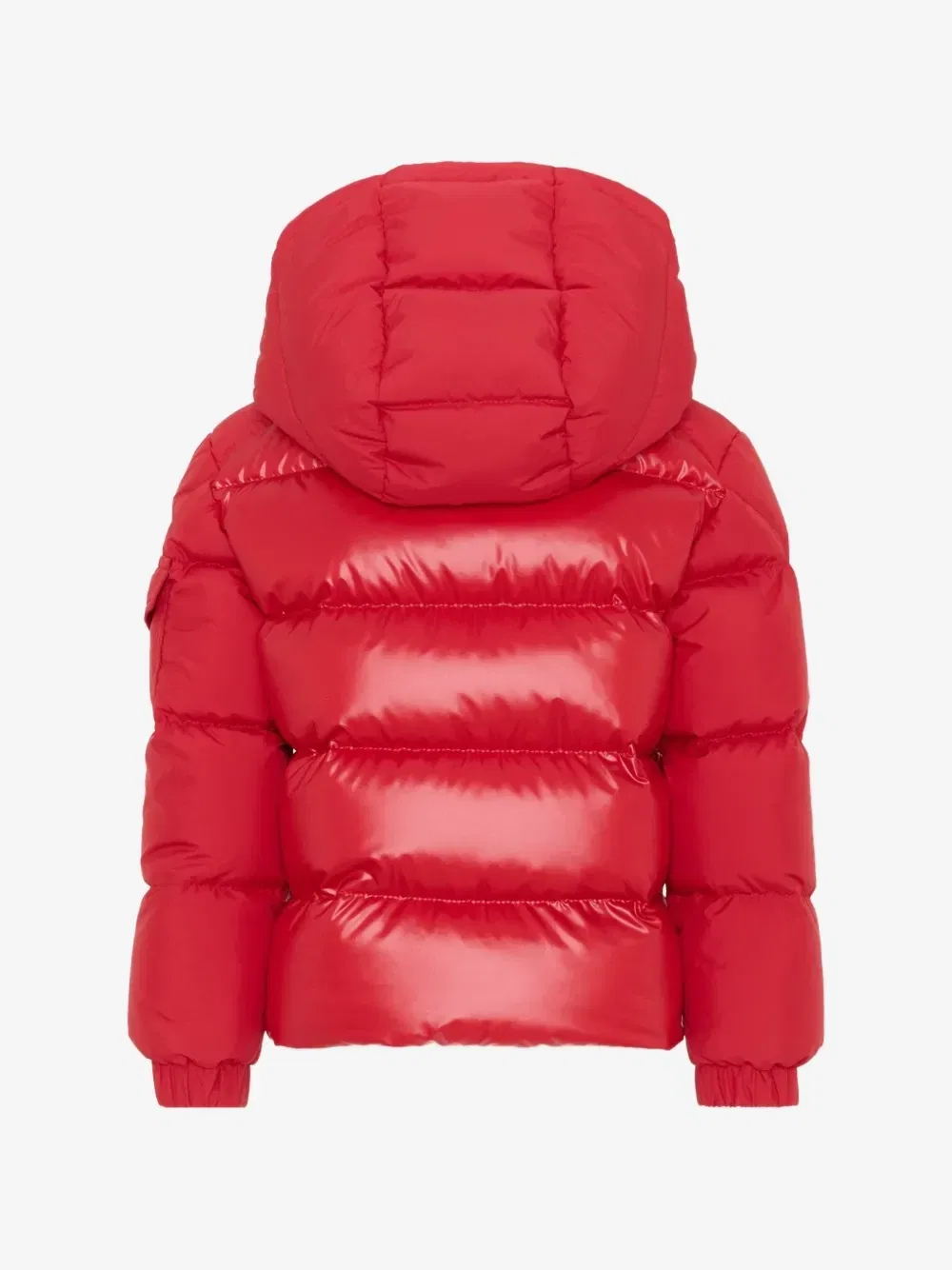Стеганая куртка с капюшоном Hyoseris Moncler Enfant, красный — фото 2