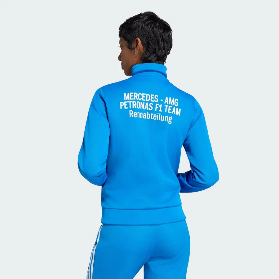 Куртка для тренировок ADIDAS PERFORMANCE 'Mercedes-Amg Petronas Formula 1 Team' в лазурном цвете — фото 2