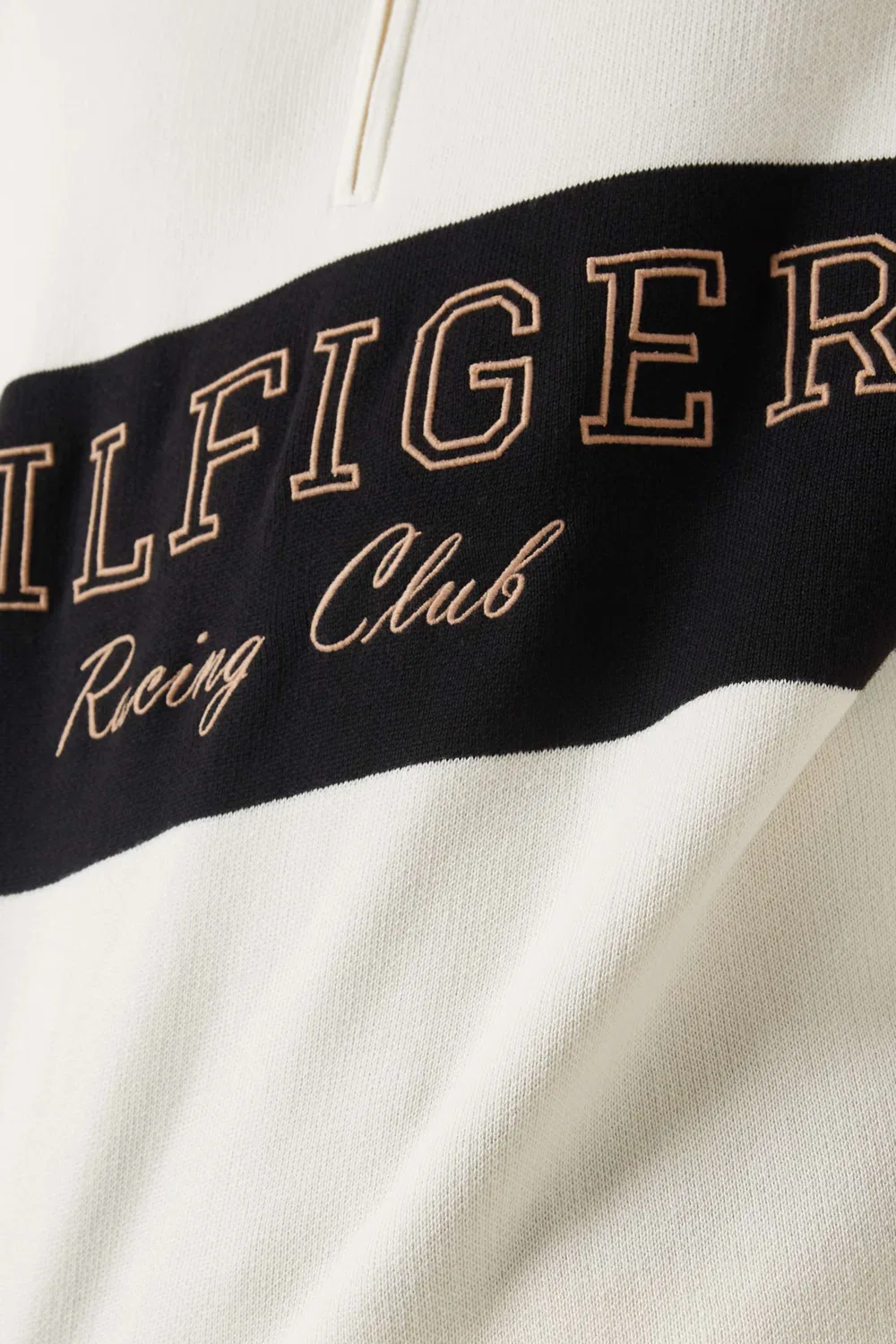 Свитер с воротником-стойкой на молнии хлопковый Tommy Hilfiger — фото 4