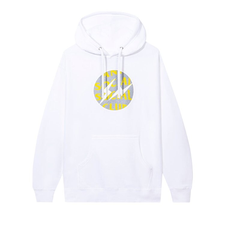 

Худи Anti Social Social Club x Fragment Called Interference Hoodie 'White', белый