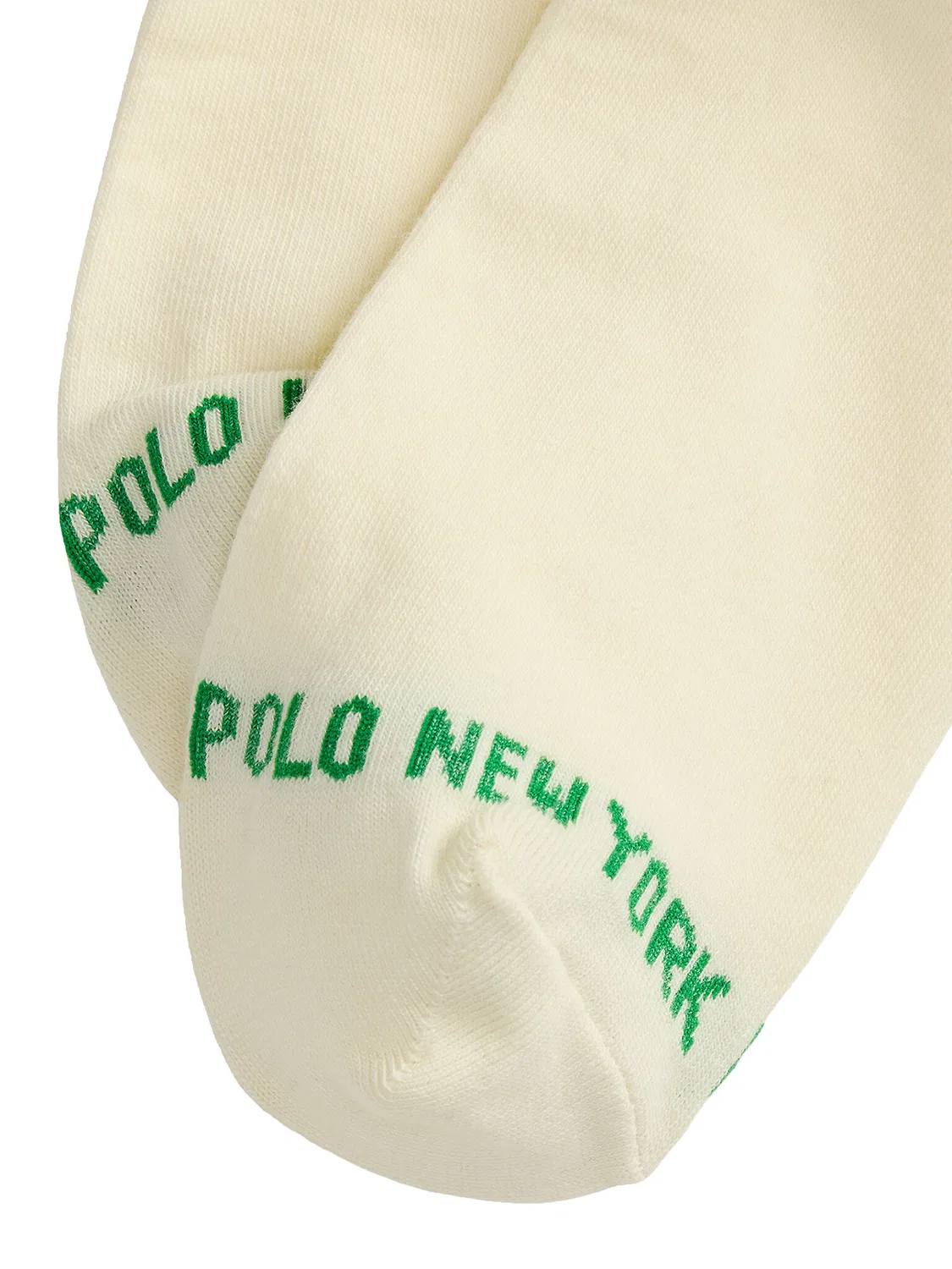 Мужские длинные носки цвета экрю Polo Ralph Lauren, кремовый — фото 2