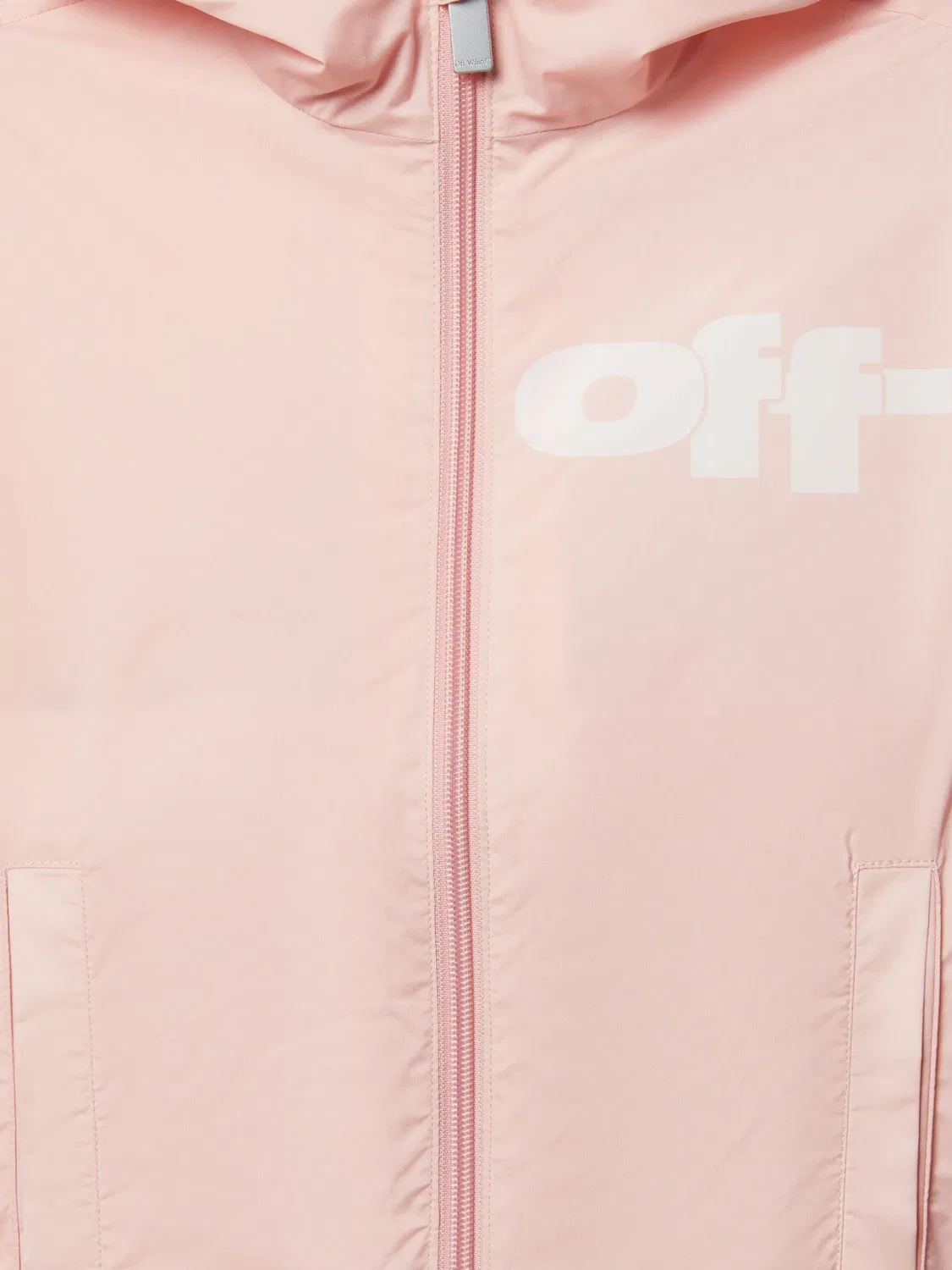 Печатная ветровка OFF-WHITE, розовый — фото 3