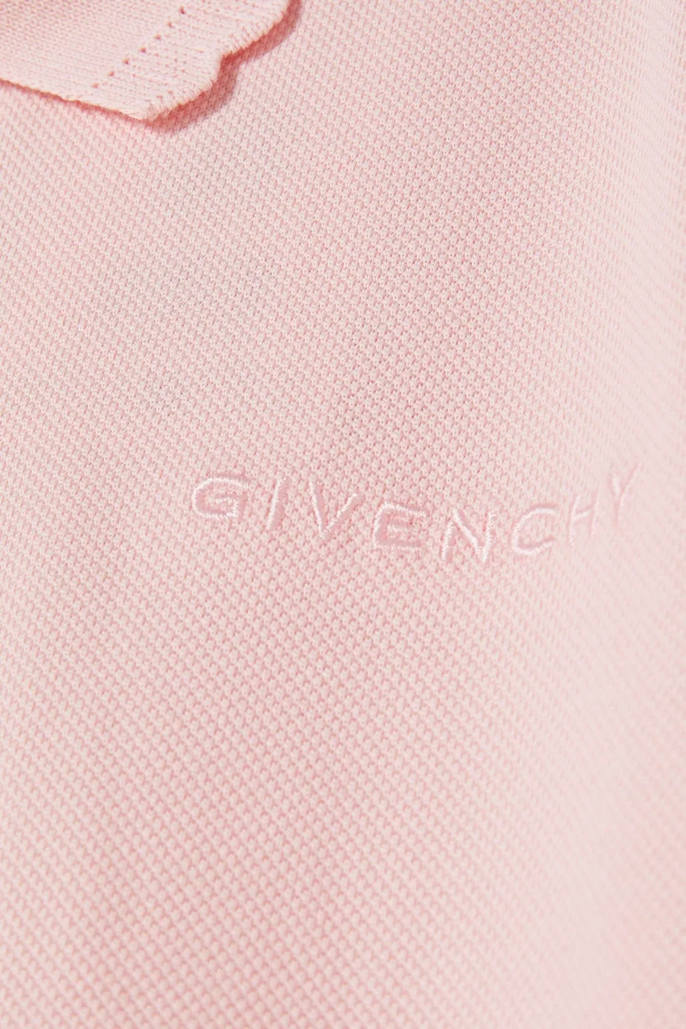 Платье-футболка с воротником поло хлопковое Givenchy — фото 3