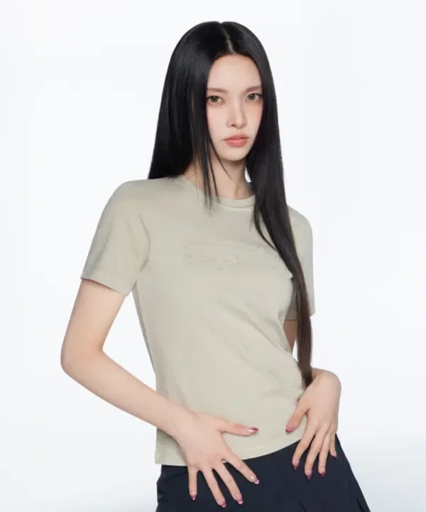 Футболка с винтажным логотипом Superdry, бежевая