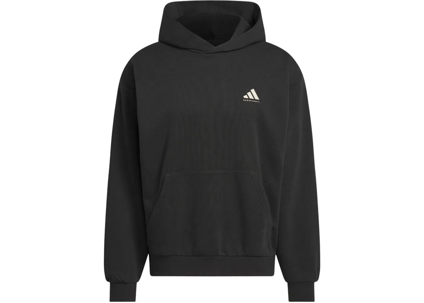 Мужская худи с флисовой подкладкой Adidas, Black Beige