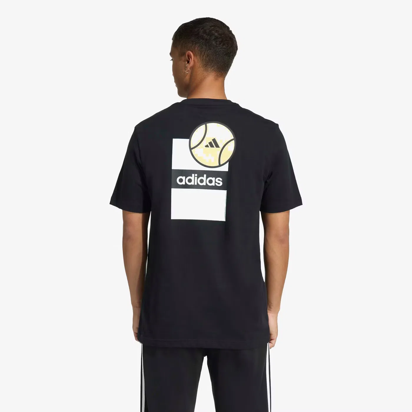 Футболка с принтом Memories of Sport Poster Graphic Adidas, черный — фото 3