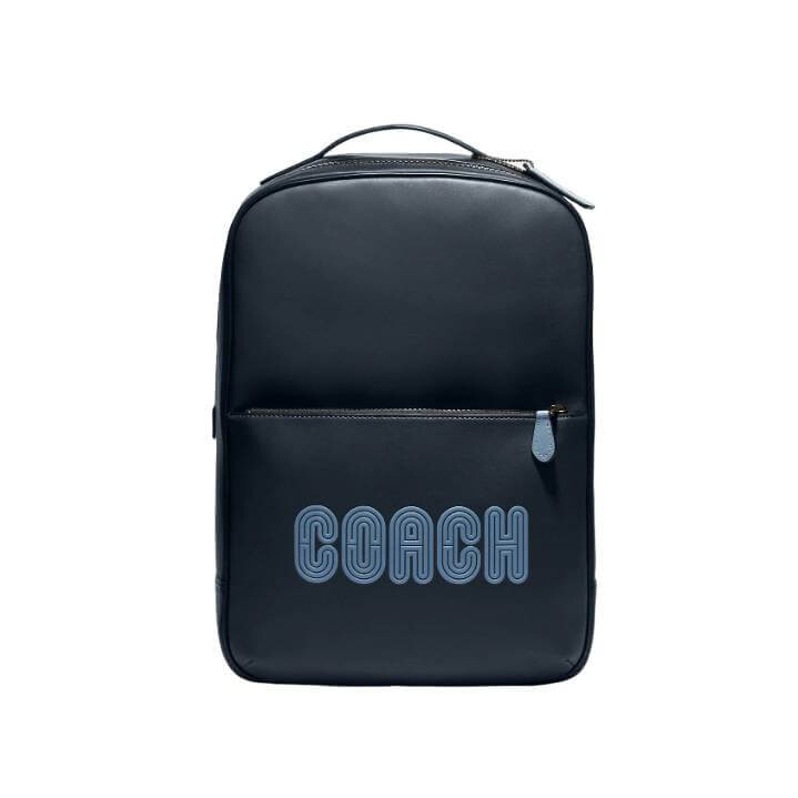 

Рюкзак Coach Outlet Westway In Colorblock With Coach Patch, черный/синий