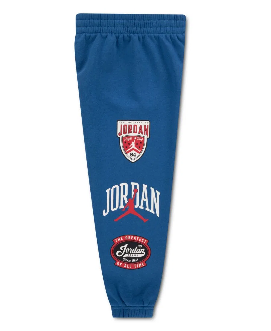 Комплект из худи и брюк с логотипом Jordan, True Blue — фото 3
