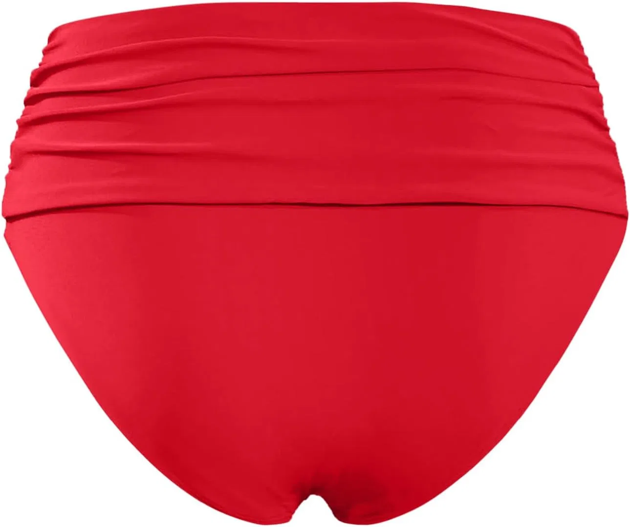 Женские бикини-шорты с высокой талией, утягивающие Generic, Red — фото 4