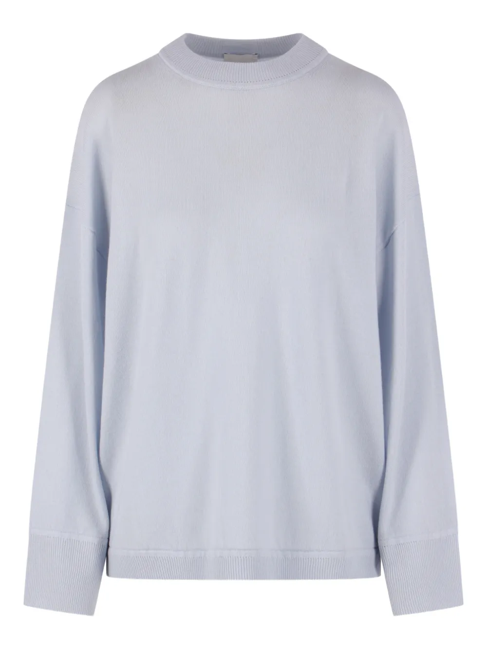 

Вязаный свитер с круглым вырезом Allude, синий