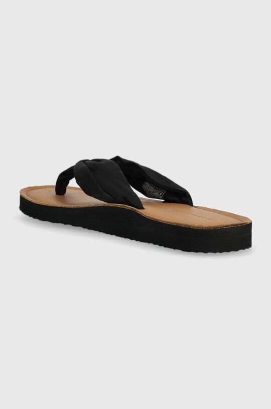 Шлепанцы TH EVATED BEACH SANDAL Tommy Hilfiger, черный — фото 3