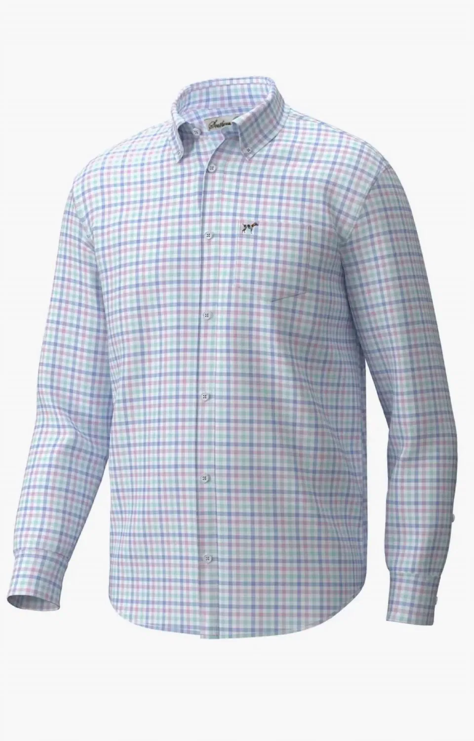 Детская рубашка на пуговицах с принтом Easter Plaid Southern Point Co., Easter Plaid