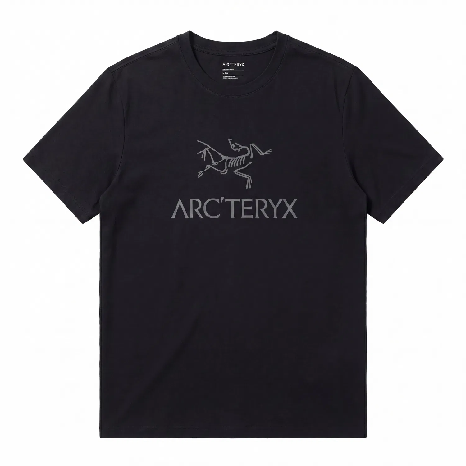 Мужская футболка с круглым вырезом KRAGG T Shirts Arcteryx, Black — фото 4