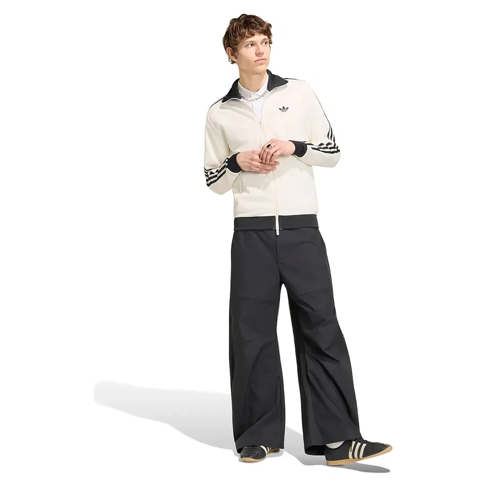 Мужской свитшот с молнией Franz Beckenbauer Classic Adidas Originals, White — фото 4