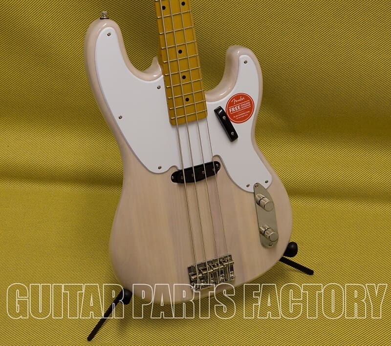 

037-4500-501 Бас-гитара Squier Classic Vibe Precision '50s White Blonde 037-4500-501 Squier Classic Vibe Precision '50s Bass Guitar White Blonde
