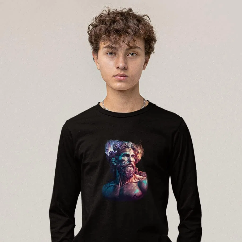 Футболка с длинным рукавом с принтом Fantasy Print, White — фото 2