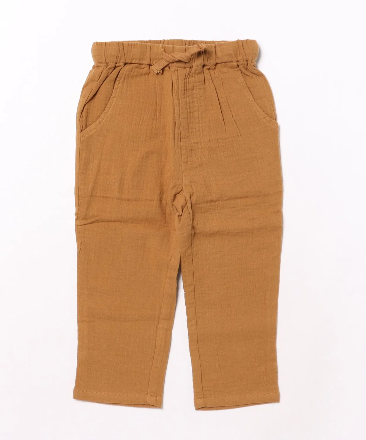 Детские брюки на резинке с кулиской Ethan Trouser Rylee + Cru, Brown