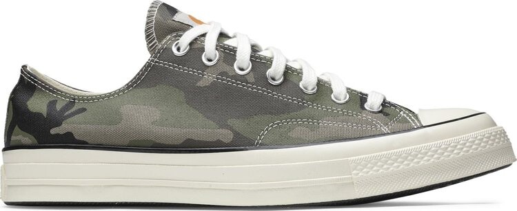 

Кроссовки Converse Carhartt WIP x Chuck 70 Low Green Camo, зеленый