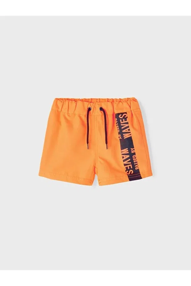 Детские шорты для мальчиков прямого кроя Name It, Orange
