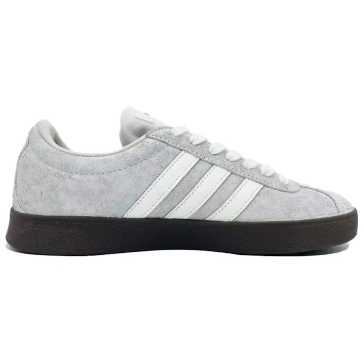 Детские кроссовки German Army Trainers с замшевым верхом Adidas, Gray & Brown White — фото 3