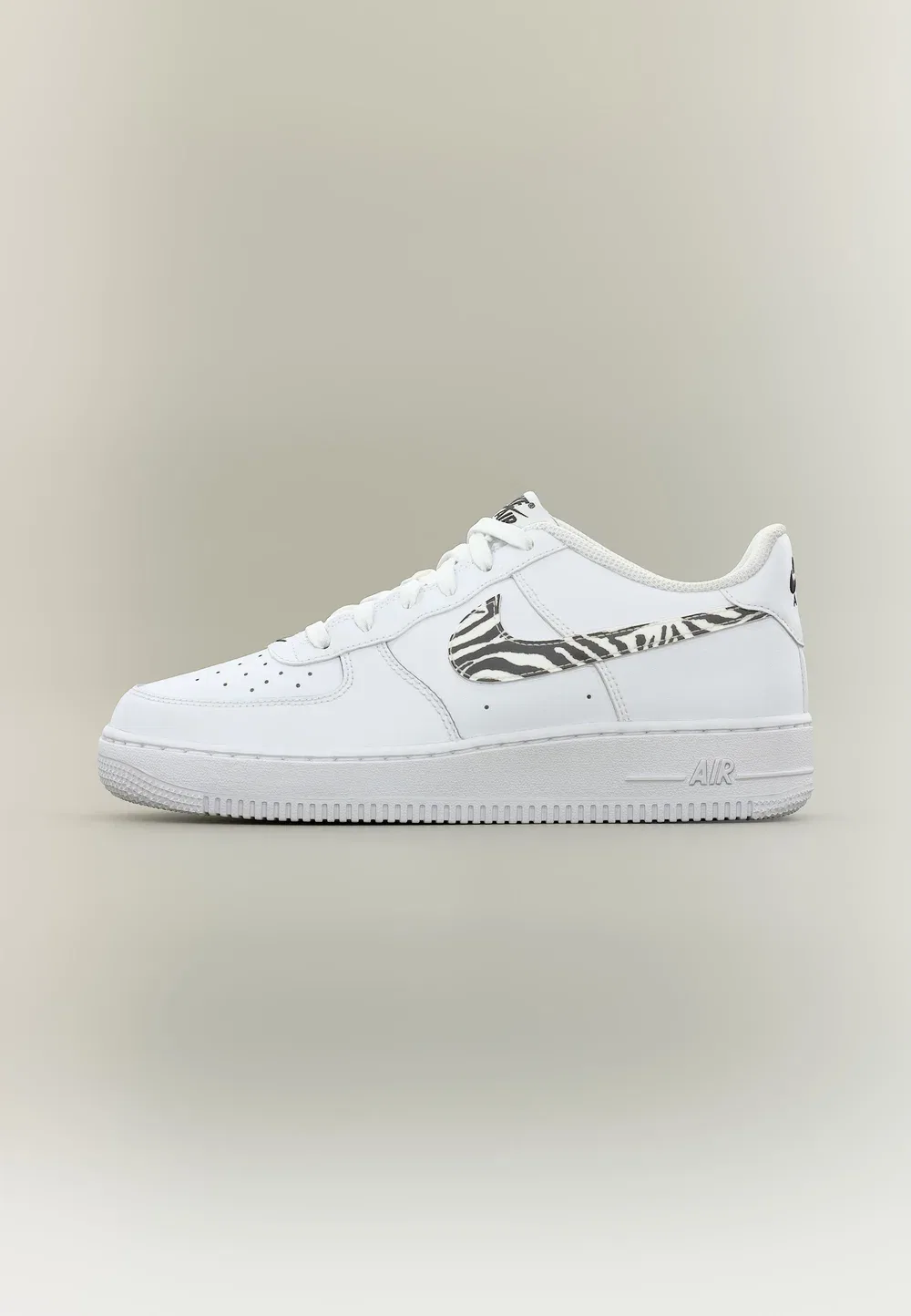 Кроссовки Air Force 1 унисекс с принтом Nike Sportswear, White/Black