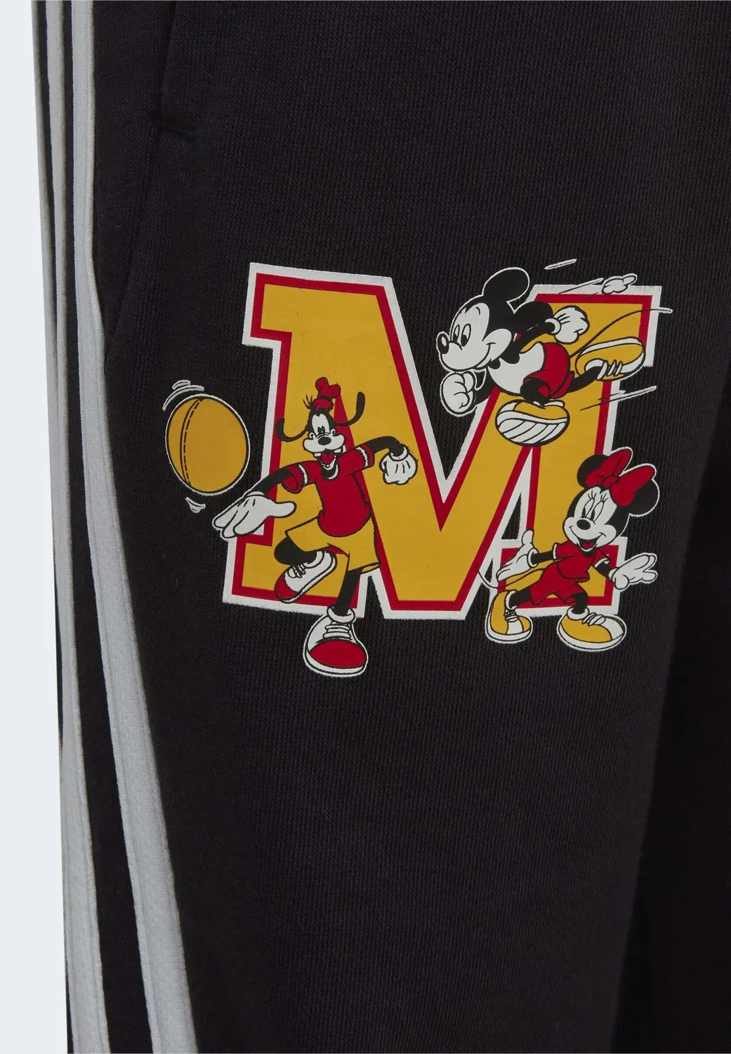 Спортивный костюм Disney с Микки Маусом - спортивный костюм Adidas Performance, Top:Better Scarlet/White/Bold Orange Bottom:Black/White — фото 4
