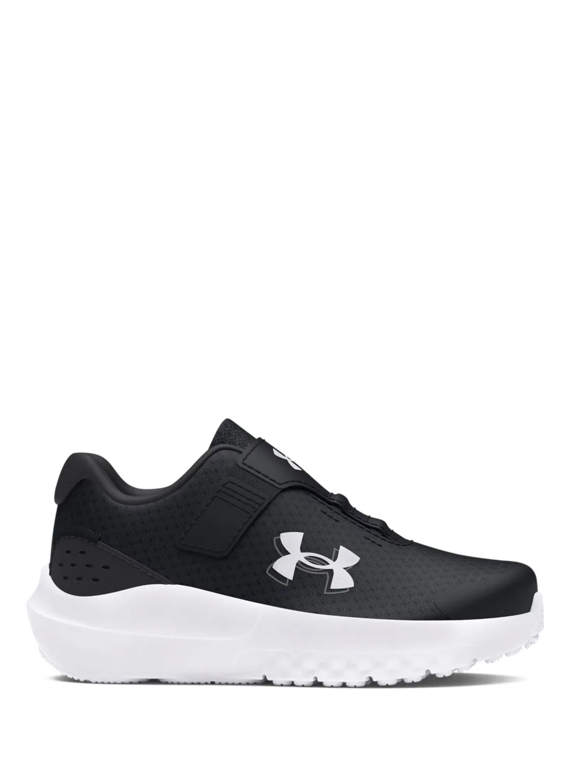 Кроссовки для мальчиков Surge 4 Under Armour, черно-белые