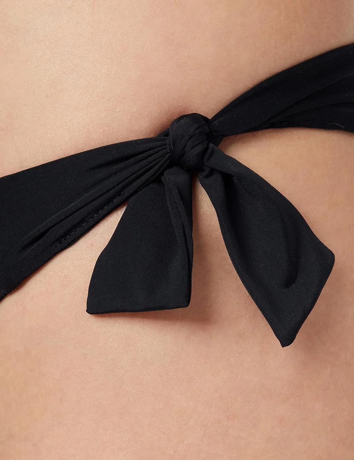 Женский бикини с бантами Emporio Armani, Black — фото 3
