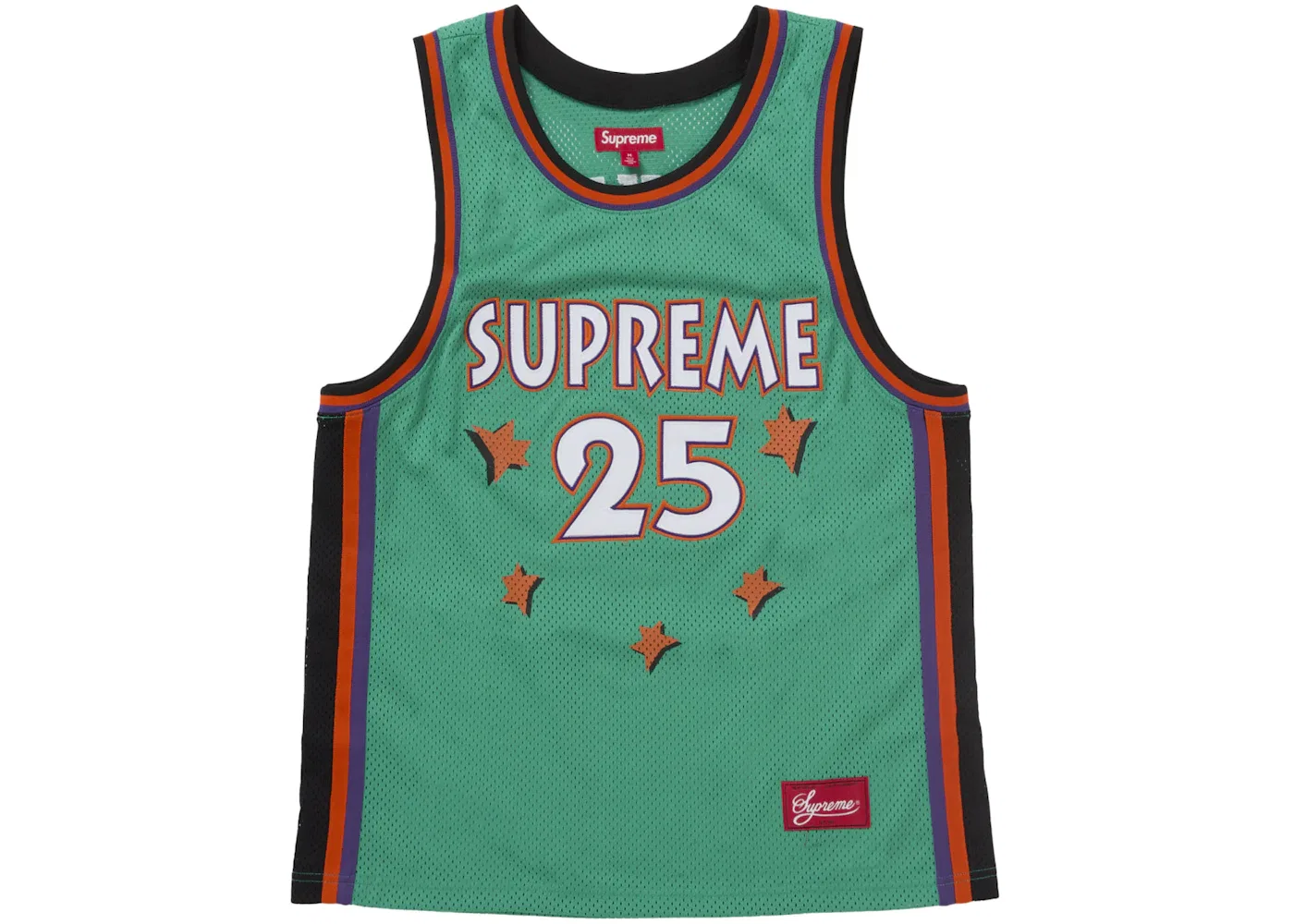 Мужская баскетбольная джерси с принтом Supreme Jersey SS25, Green