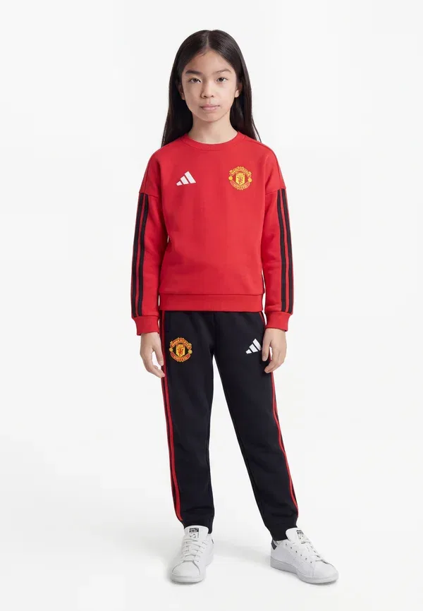 Спортивный костюм унисекс «Манчестер Юнайтед» DNA Adidas Performance, красный