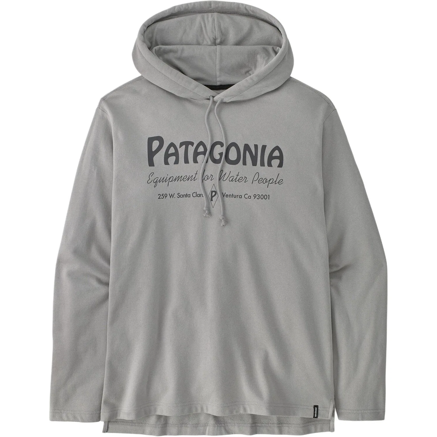 Мужской свитшот с принтом Water People Patagonia, Salt Gray/WPSG