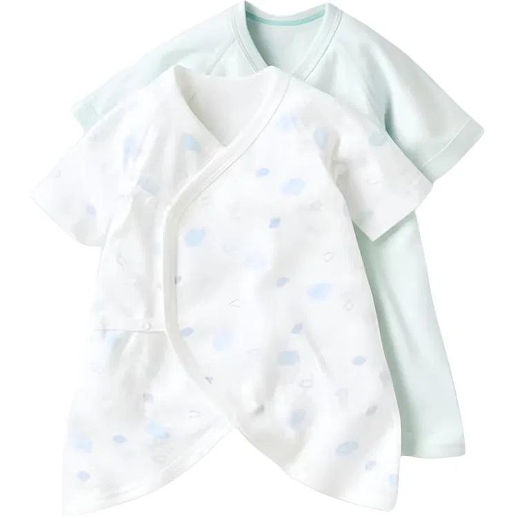 Детский комбинезон для ползания Light Green (2 Pcs) UNIQLO