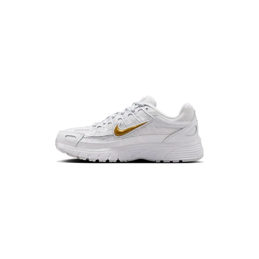 Кроссовки детские с закрытым носком Nike P-6000 (GS), Разноцветный — фото 2