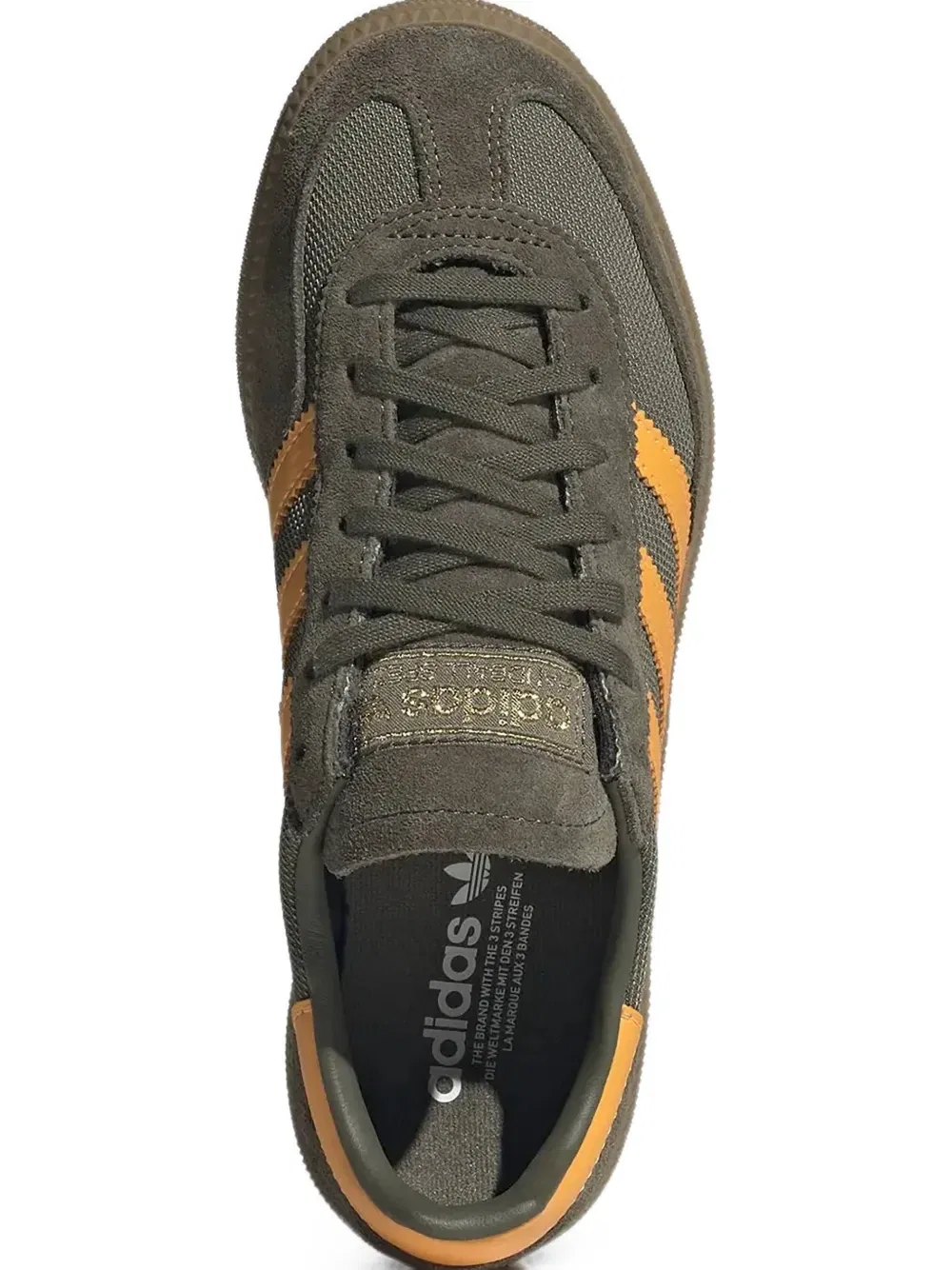 Кроссовки Spezial с замшевой отделкой Adidas Kids, серый — фото 4