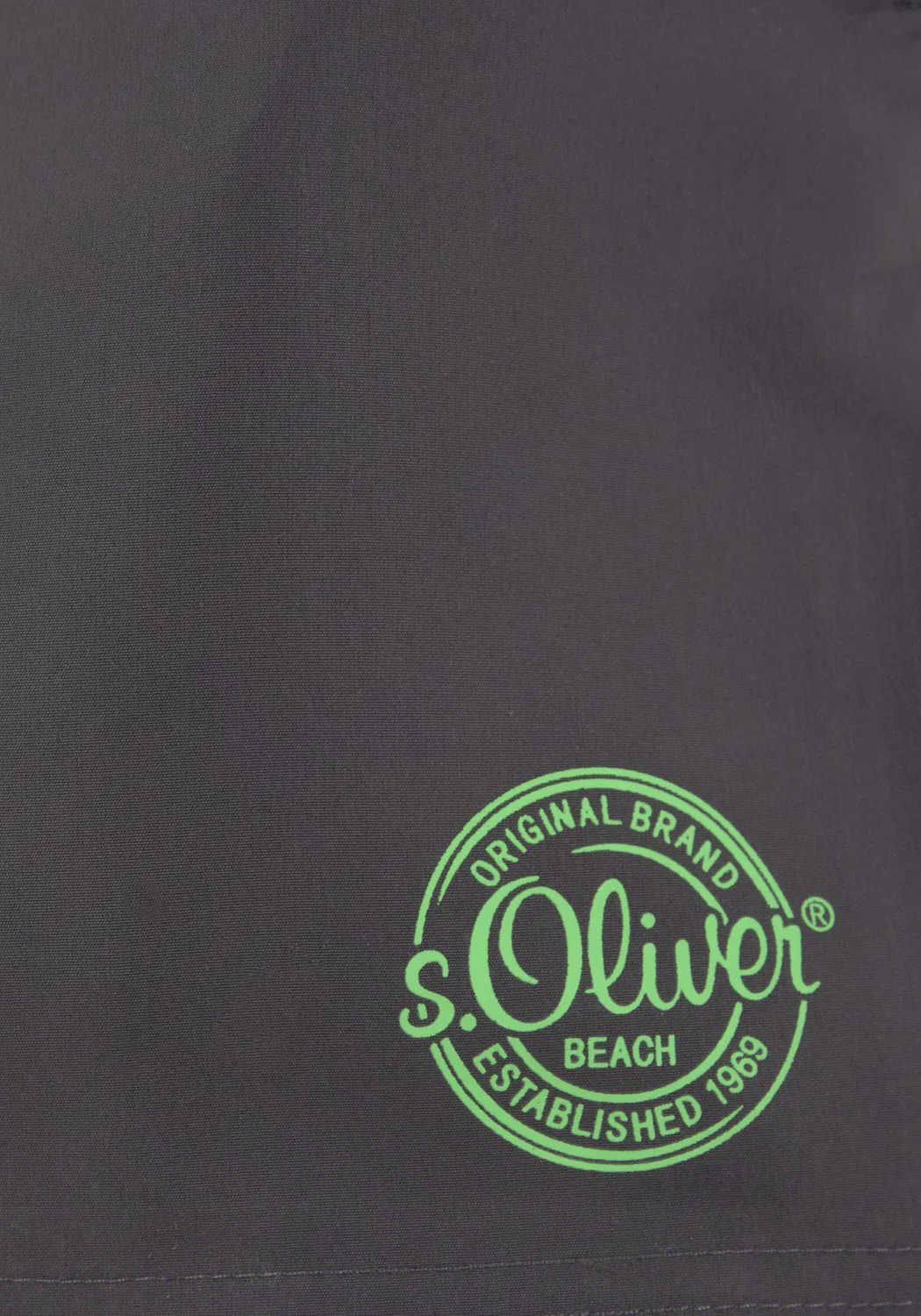 Детские плавки с принтом s.Oliver Beachwear, Grau