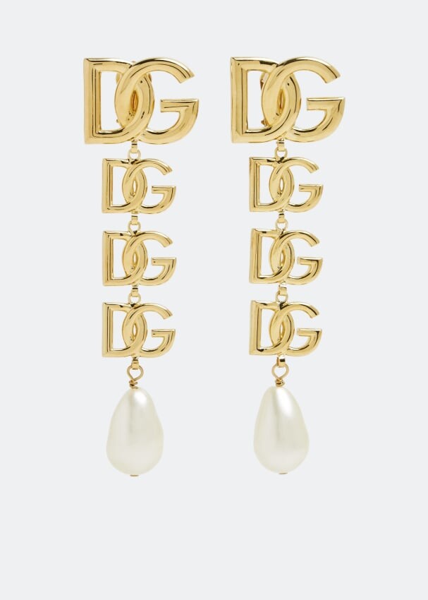 

Серьги DOLCE&GABBANA DG clip-on earrings, золотой