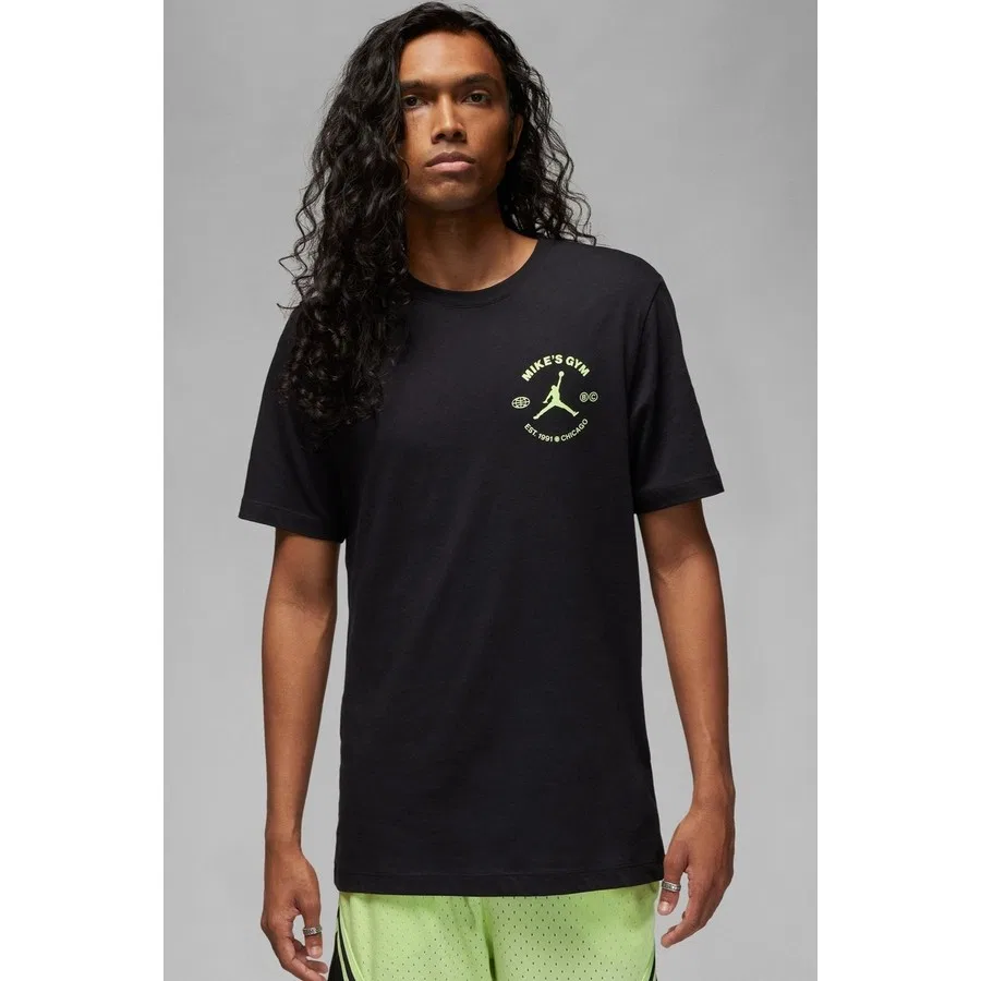 Футболка с коротким рукавом Dri Fit Jordan Sport Bc Graphic Nike, Черный