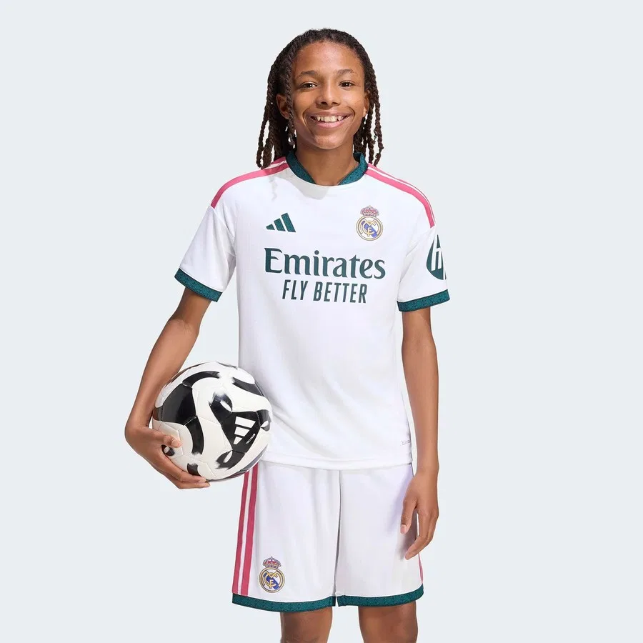 Футболка с длинным рукавом Real Madrid 26/27 adidas, Белый — фото 4