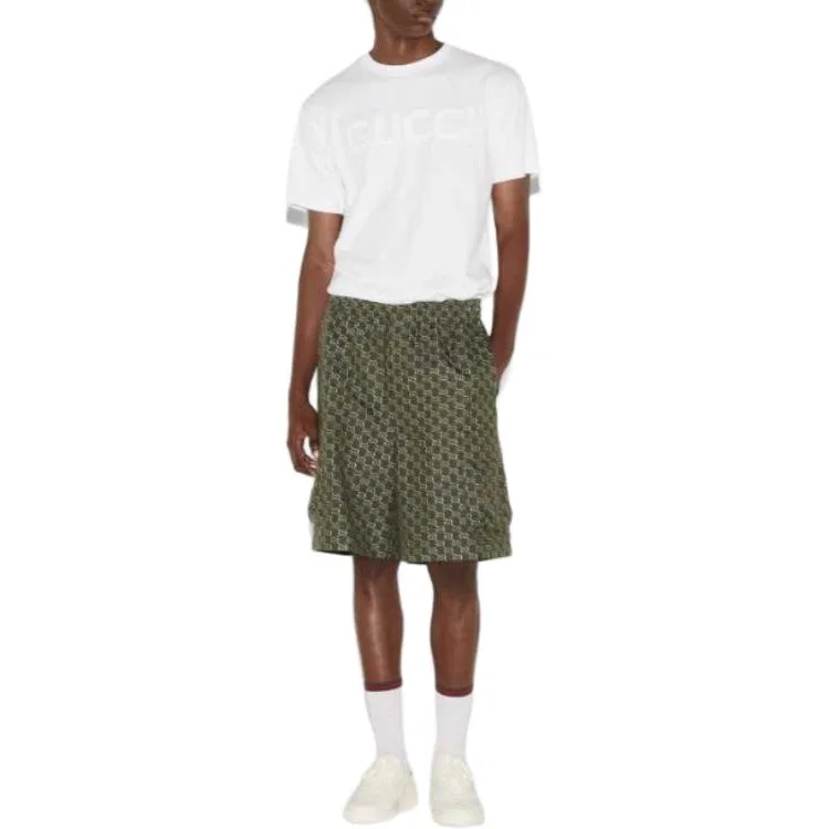 Мужские шорты GUCCI, Green — фото 3