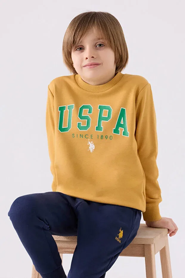 Детский спортивный костюм для мальчиков с принтом U.S. Polo Assn., Hardal