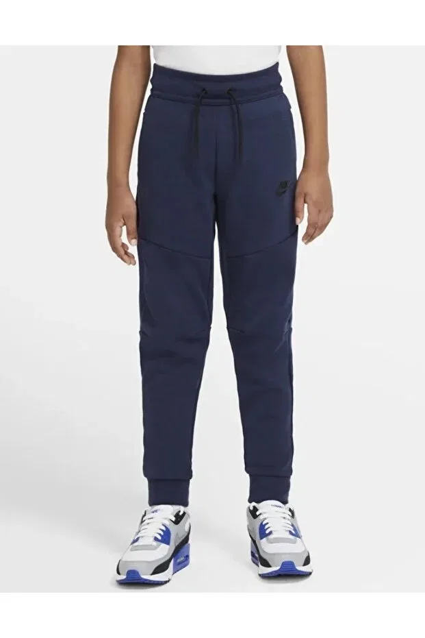 Детские спортивные штаны для мальчиков с принтом Nike, Navy Blue